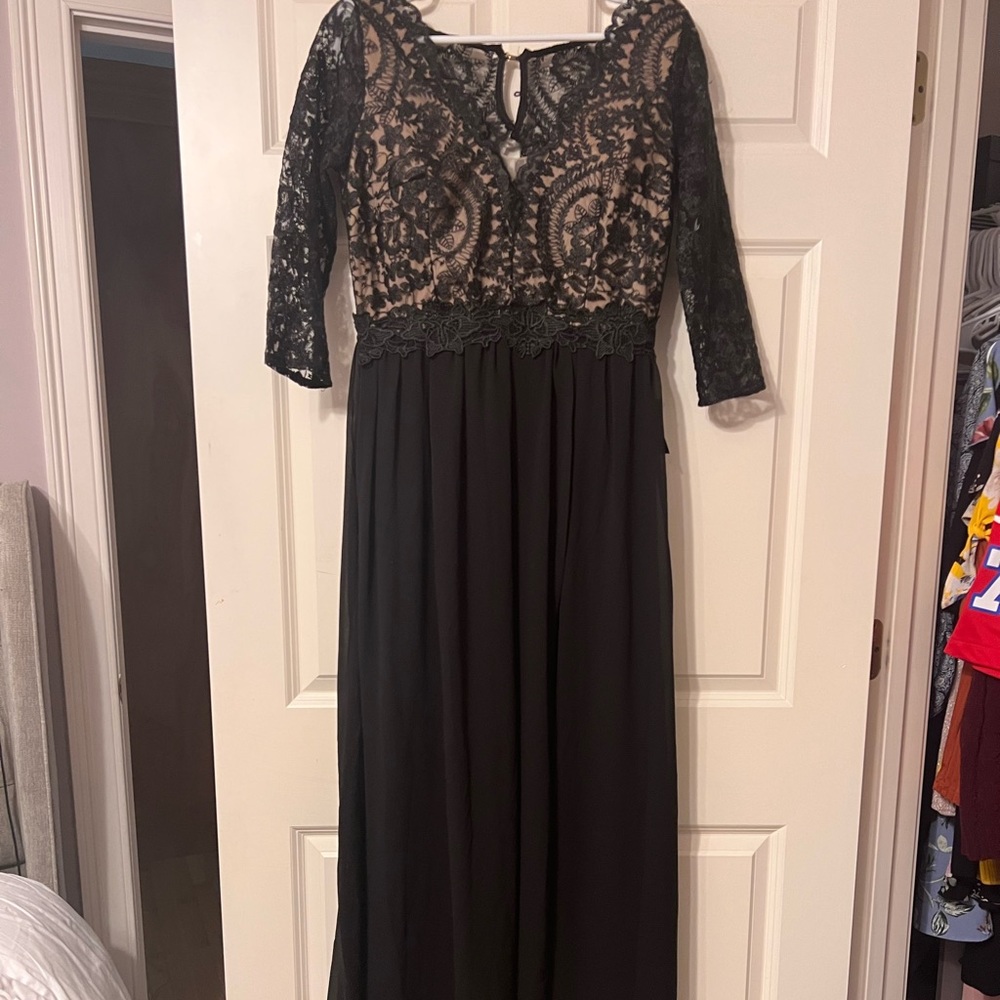 Full length formal Black dress